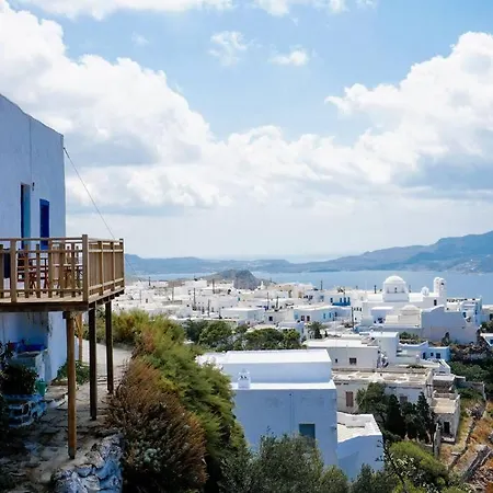 Traditional Cycladic House With Breathtaking View Daire