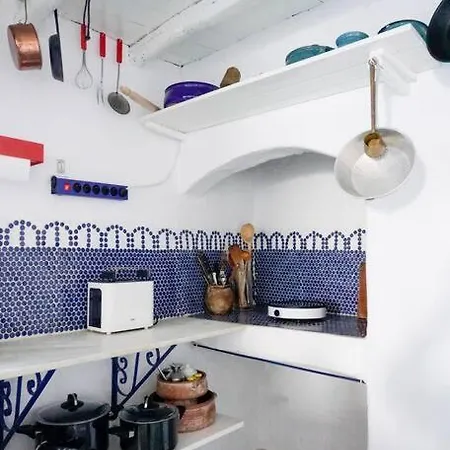 Traditional Cycladic House With Breathtaking View アパート