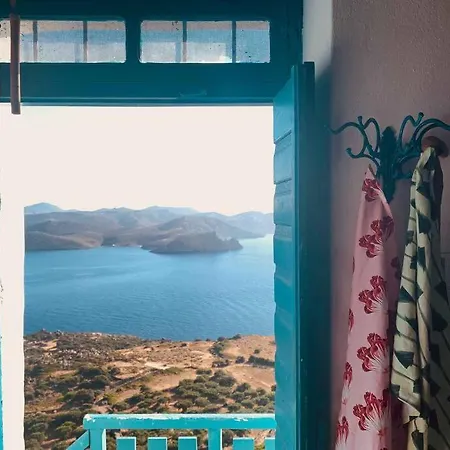 Traditional Cycladic House With Breathtaking View