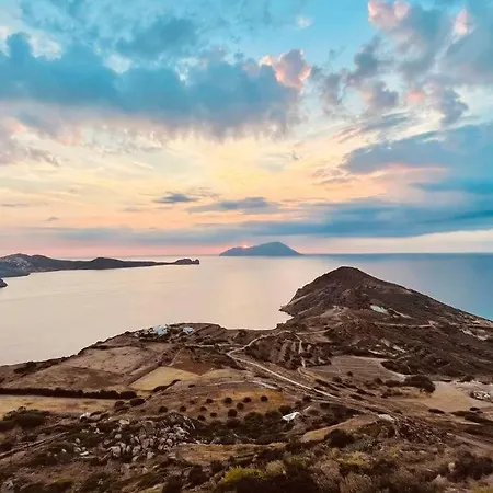 Traditional Cycladic House With Breathtaking View